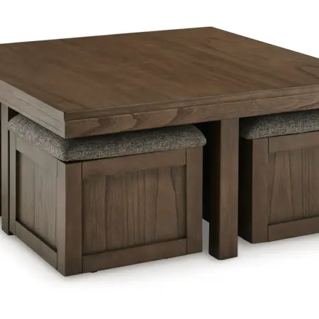 Boardernest Coffee Table with 4 Stools
