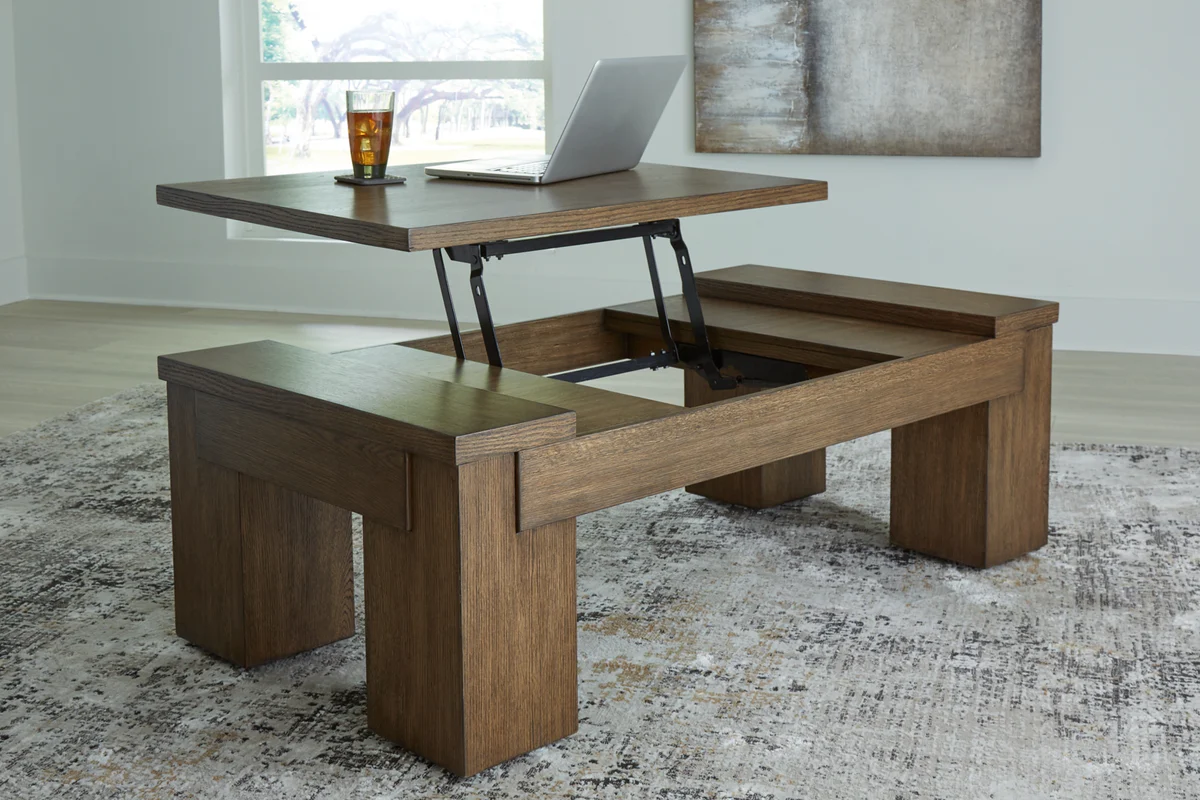 Rosswain Lift Top Cocktail Table - Image 4