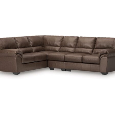 WillowBend 3 Piece Sectional Umber