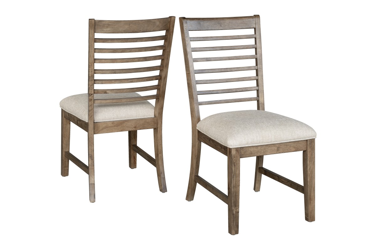 7-PIECE DINING SET - WALNUT - Image 4
