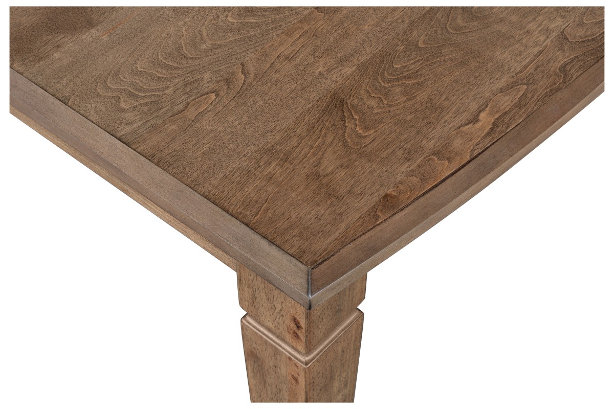 7-PIECE DINING SET - WALNUT - Image 5