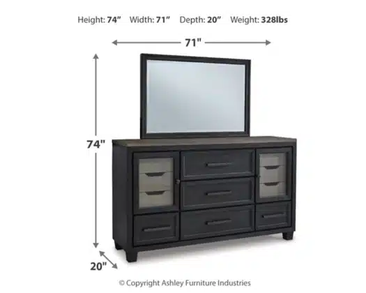 Foyland King Panel Storage Bedroom Set - Image 5