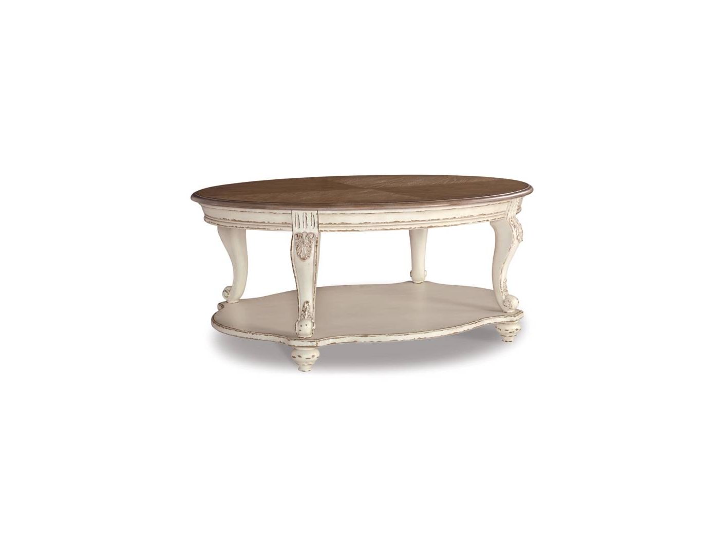Realyn Oval Cocktail Table