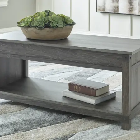 Alternative view of Freedan Lift-Top Coffee Table