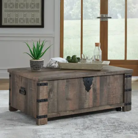 Alternative view of Hollum Lift-Top Coffee Table