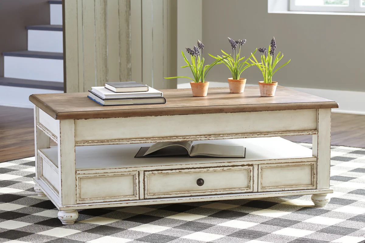 Realyn Coffee Table with Lift Top - Image 11
