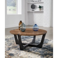 Alternative view of Hanneforth Round Cocktail Table
