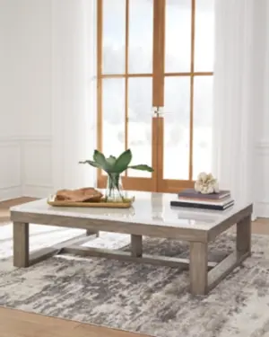 Alternative view of Loyaska Rectangular Cocktail Table