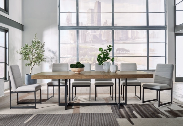 Tomtyn Dining Table and 6 Chairs - Image 8