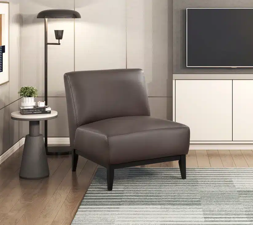 Leather Accent Chair - Image 10