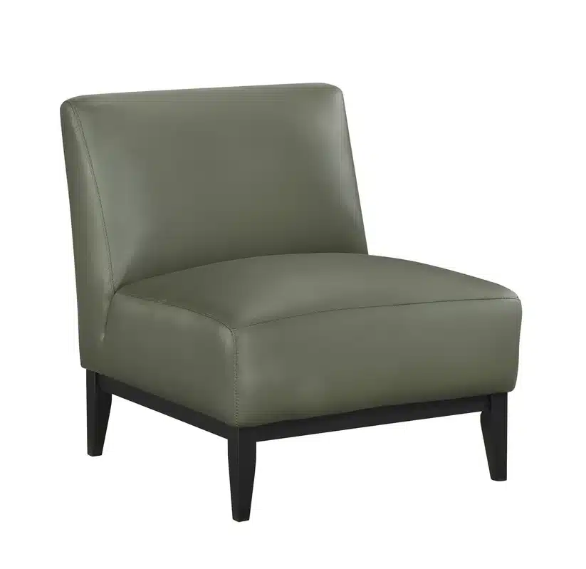Leather Accent Chair - Image 4