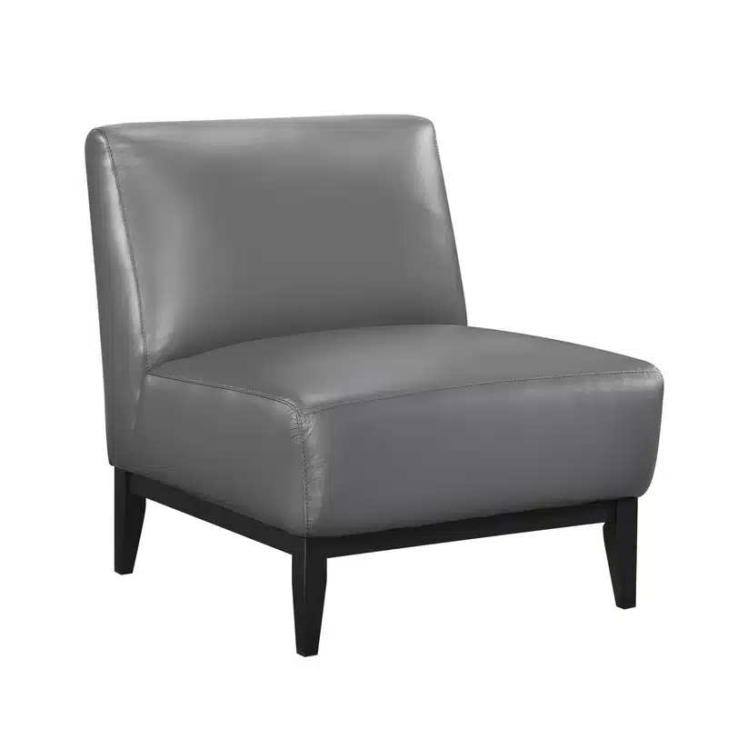 Leather Accent Chair - Image 7