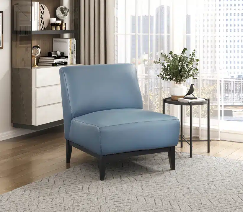 Leather Accent Chair - Image 11