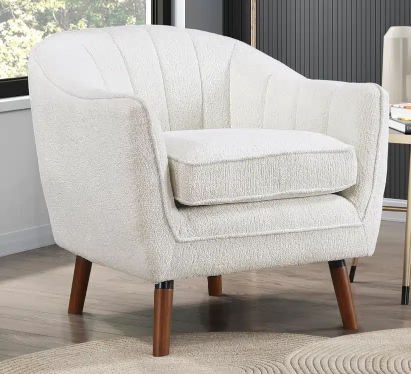 Fabric Accent Chair - Image 10