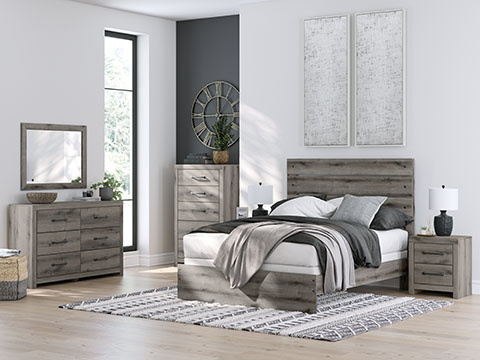 Alternative view of Graystorm Bedroom Set